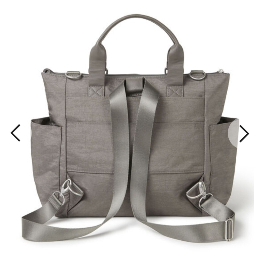 Convertible Baggallini Tote Gray Bag - Picture 6 of 6